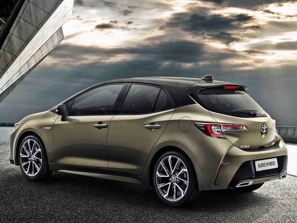 ToyotaAuris 2019 - ngulo traseiro