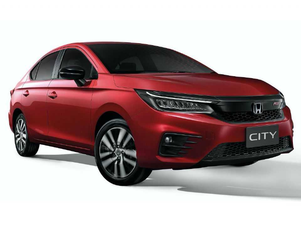 Acima a nova geração do Honda City revelada na Tailândia