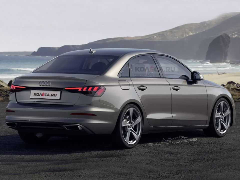 Projeção do site russo Kolesa sobre a nova geração do Audi A3 Sedan