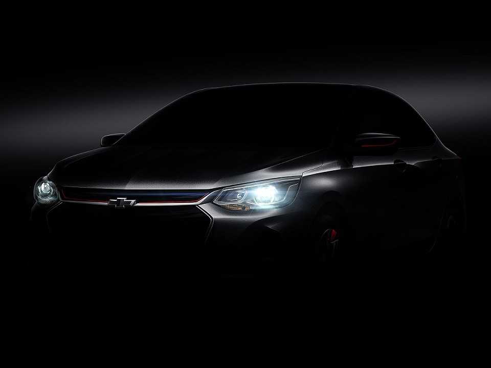 Teaser da nova geração do Chevrolet Prisma antecipado na China