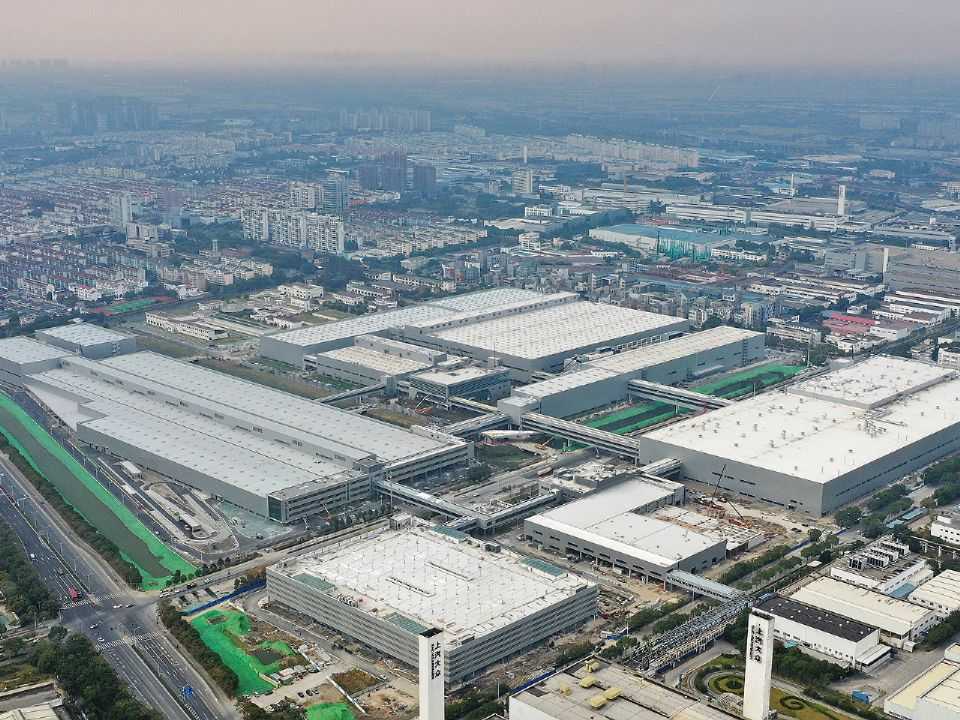 Fábrica da SAIC Volkswagen em Anting, na China