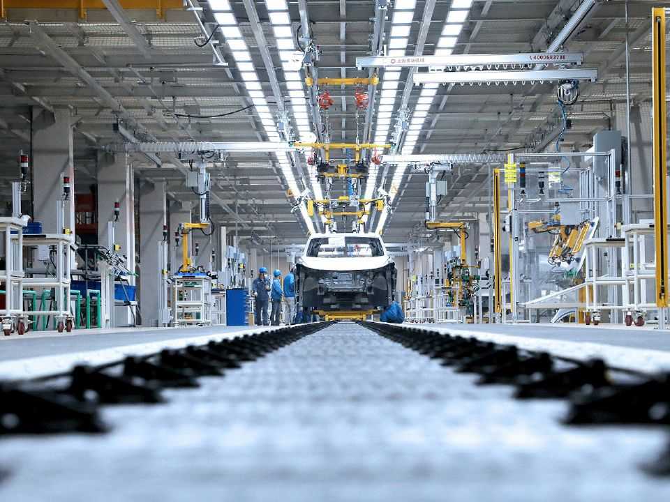 Fábrica da SAIC Volkswagen em Anting, na China