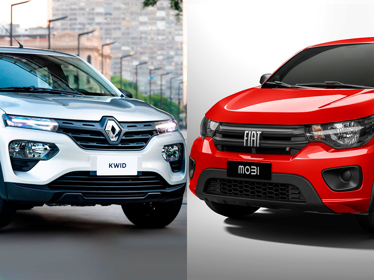 Kwid Zen e Mobi Like: disputa entre os carros mais baratos do Brasil