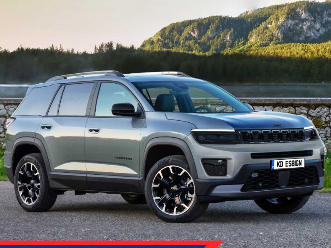 Jeep Compass da nova gerao ter visual mais arrojado que o atual