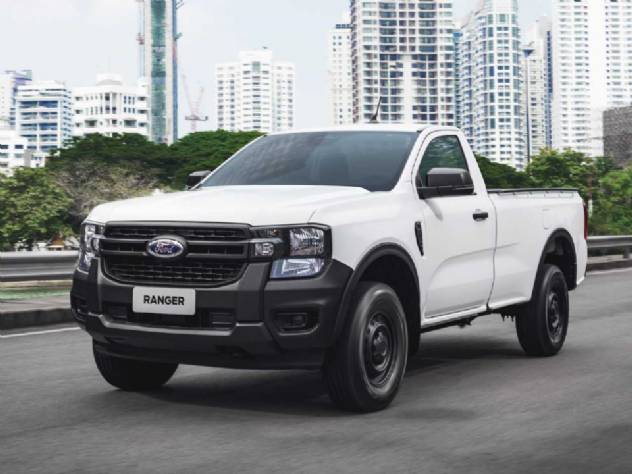 Ford mostrar nova Ranger de cabine simples, verso mais em conta da picape