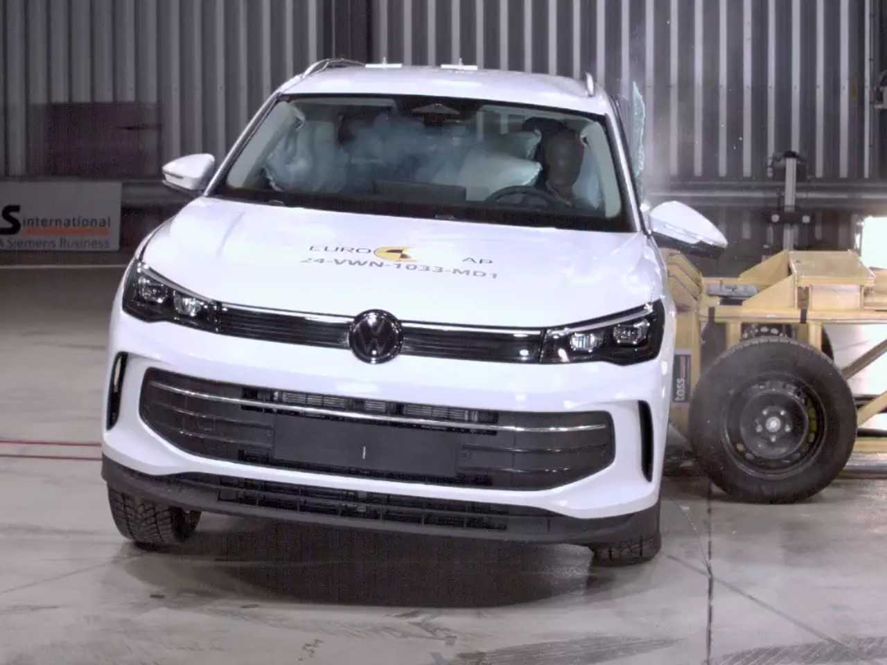 Novo VW Tiguan L  aprovado com cinco estrelas nos testes de coliso do Euro NCap