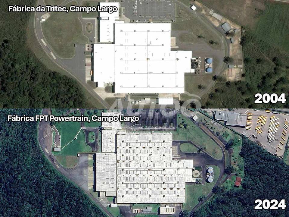 Fábrica de motores Tritec, mais tarde parte da FPT Powertrain, em Campo Largo (PR)