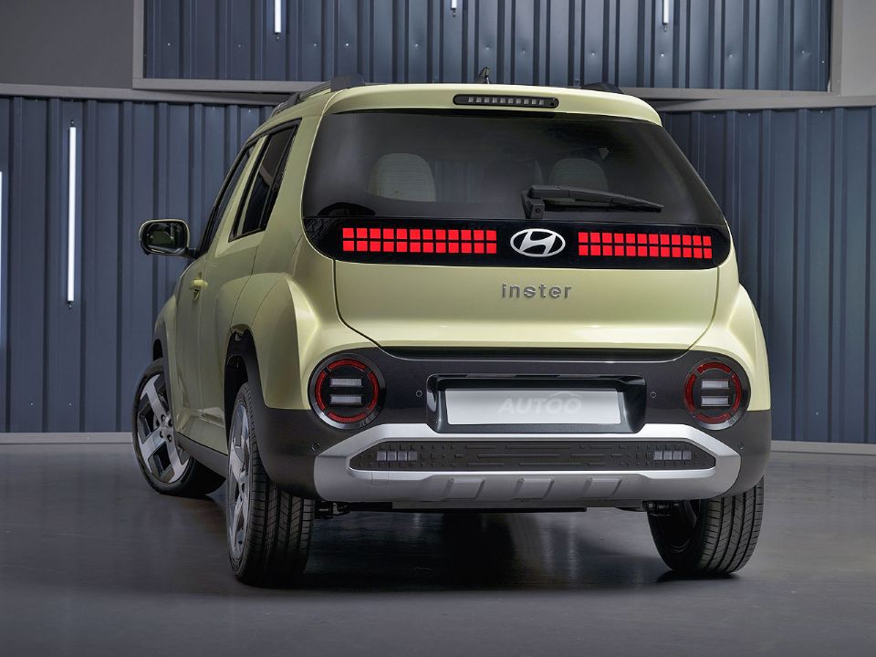 HyundaiInster 2025 - ngulo traseiro
