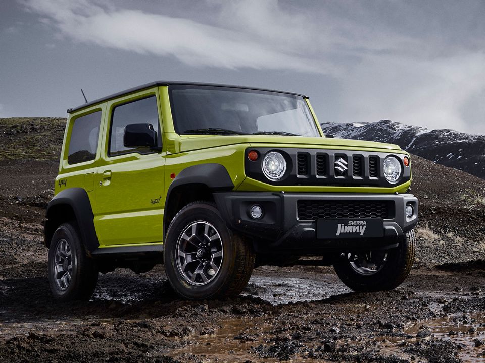 SuzukiJimny 2024 - ngulo frontal