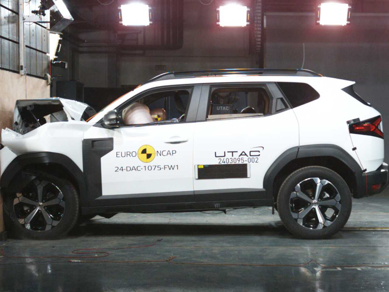 Dacia Duster passa por teste de coliso do Euro NCAP