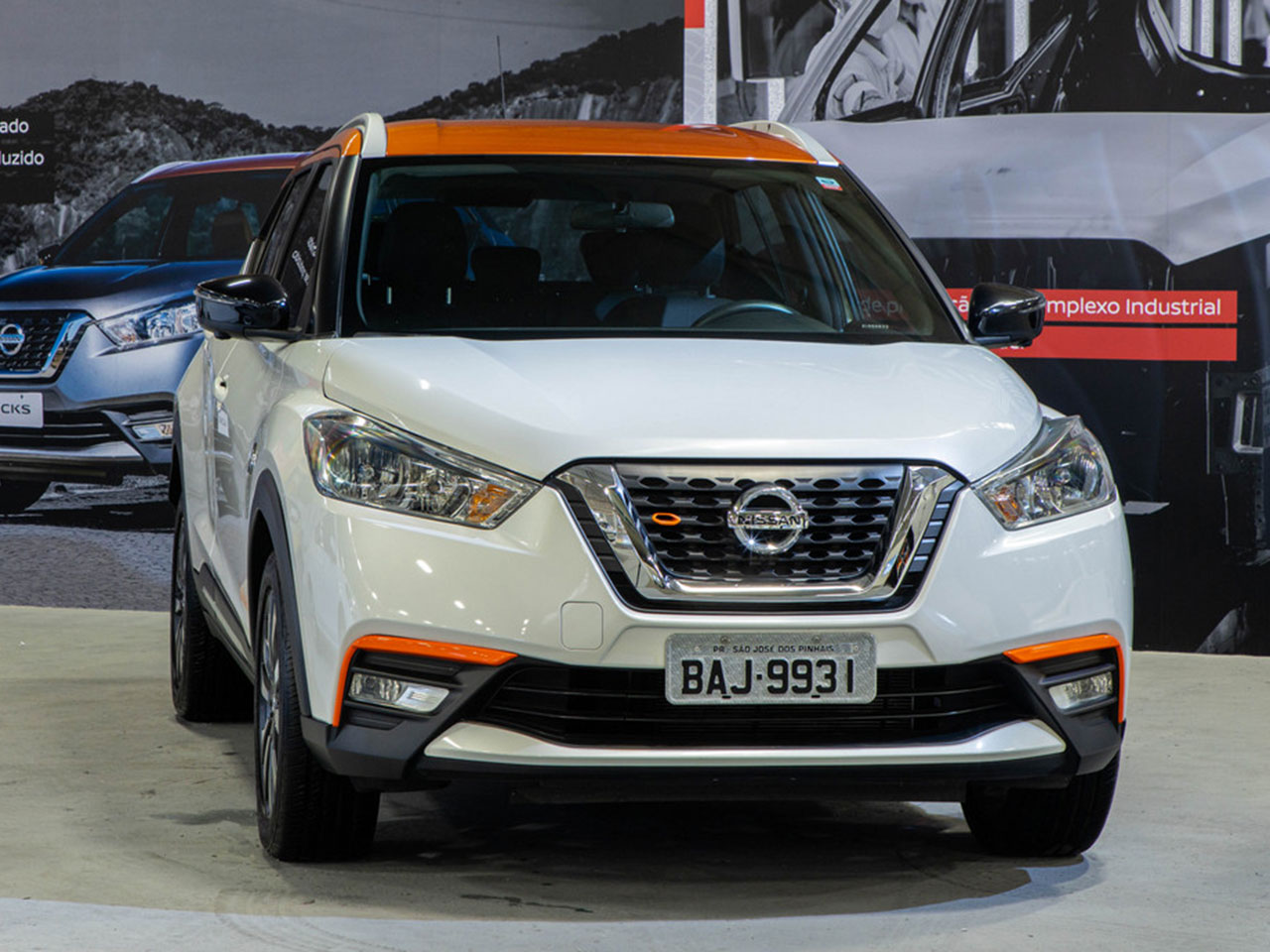 NissanKicks 2016 - ngulo frontal