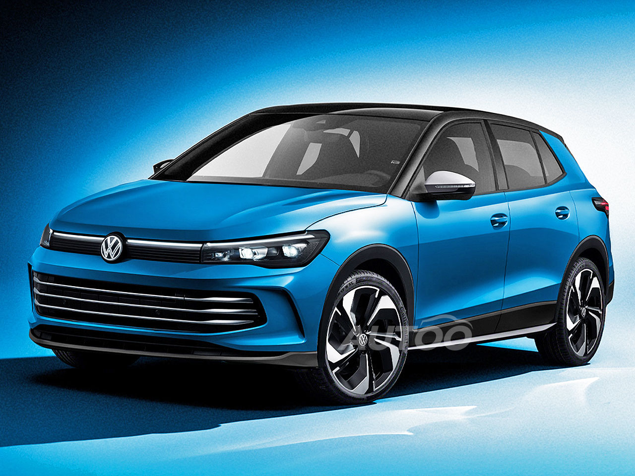 Concepção artística livre do VW246, futuro SUV aventureiro nacional da Volkswagen