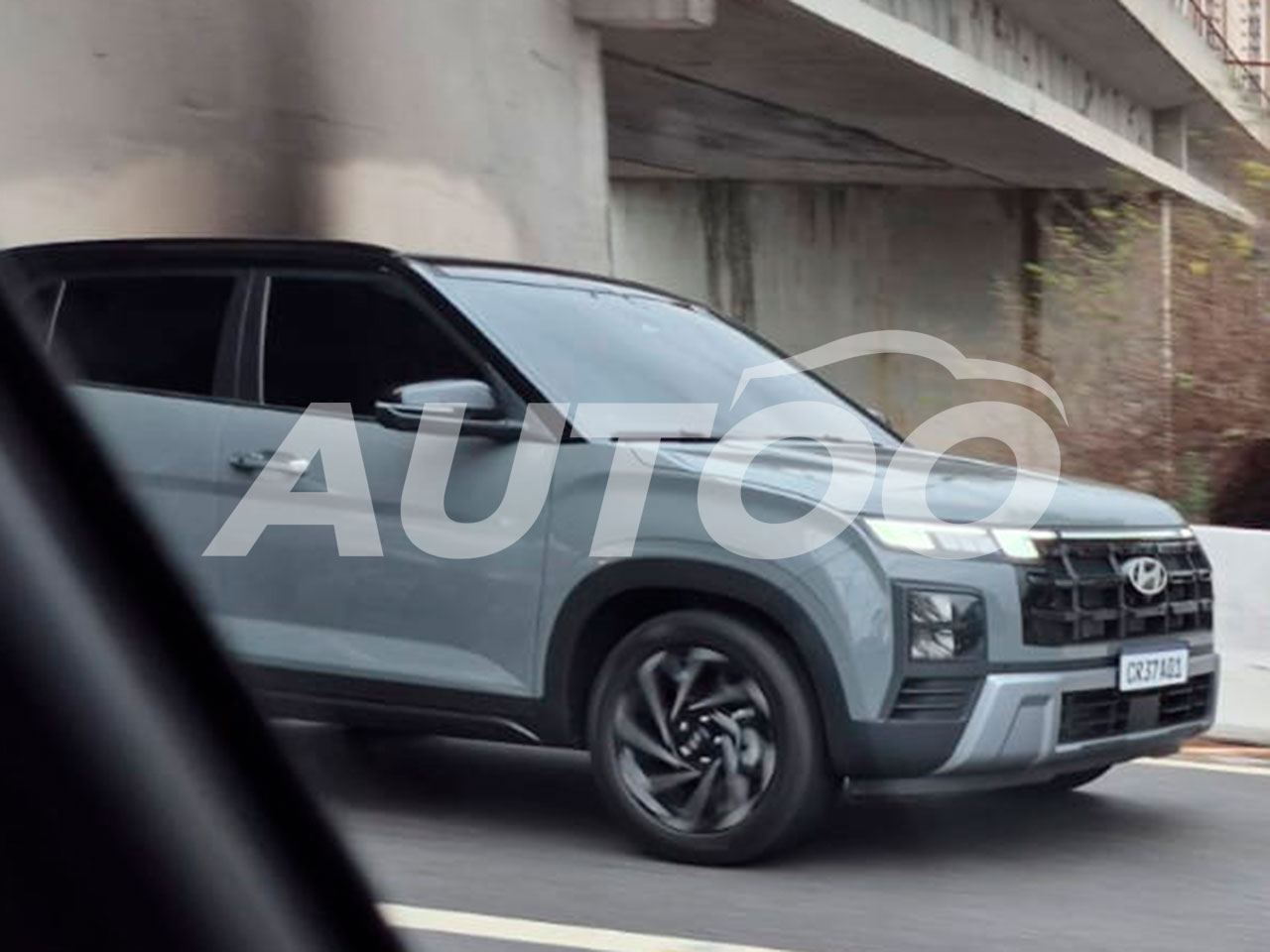 Hyundai Creta flagrado em São Paulo