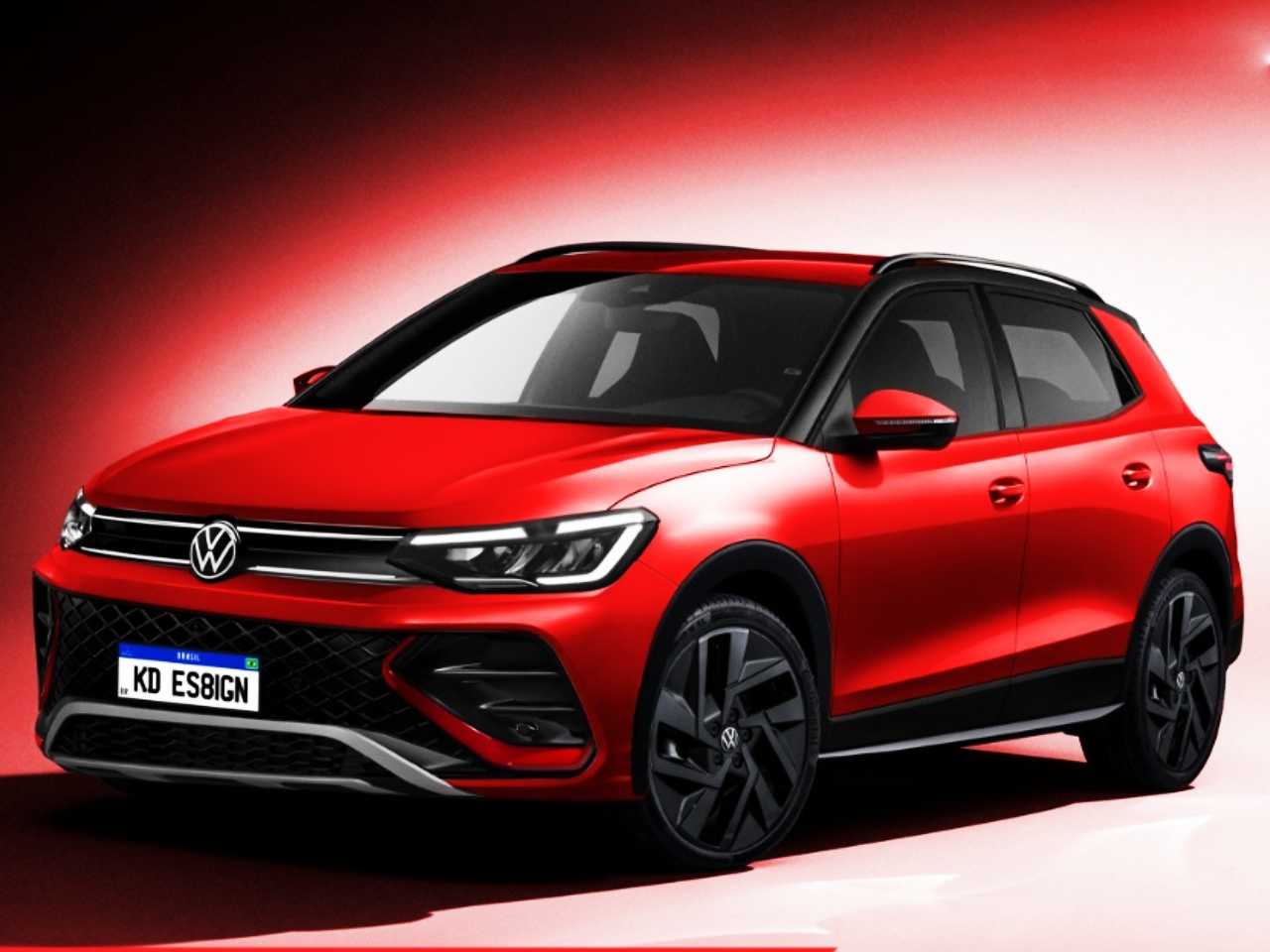 Projeo mostra como dever ficar o novo SUV da Volkswagen, abaixo do T-Cross