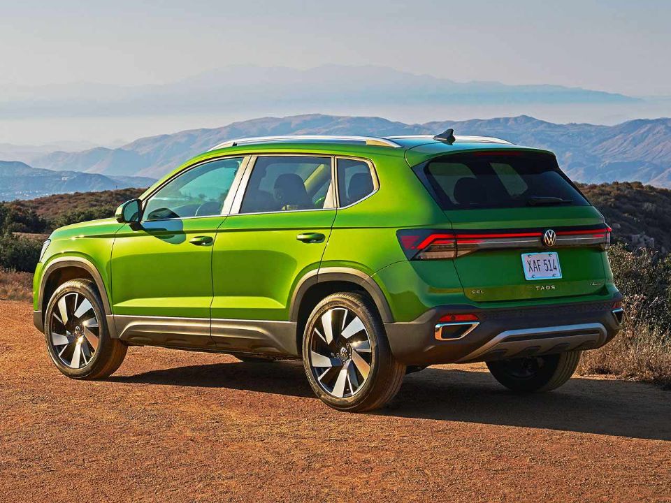 VolkswagenTaos 2025 - ngulo traseiro