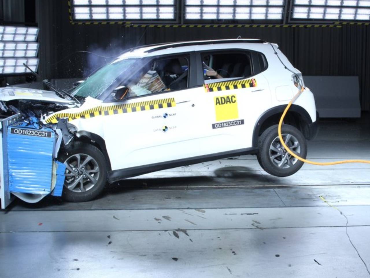 Citroën C3 Aircross passa por teste de colisão do Latin NCAP