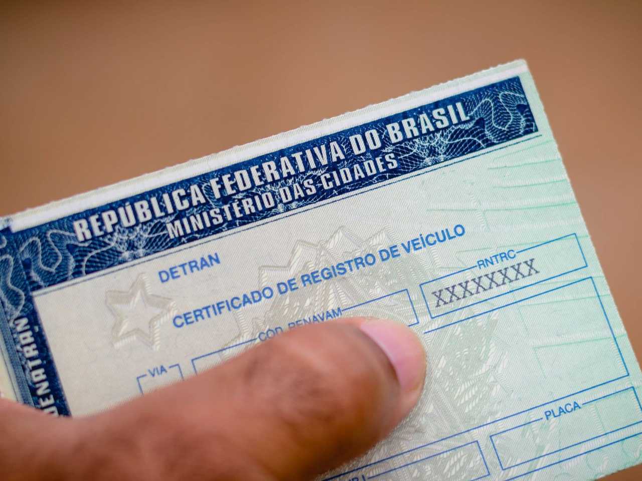 Certificado de Registro e Licenciamento de Veículo