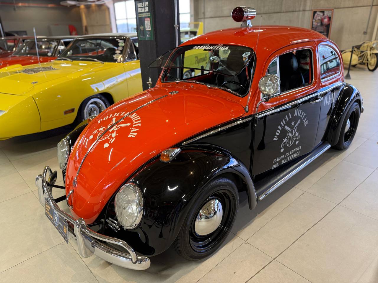 Fusca 1965 da PM