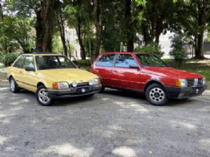 Fiat Uno 1.5R e Ford Escort XR3: a esportividade dos anos 80; veja vdeo