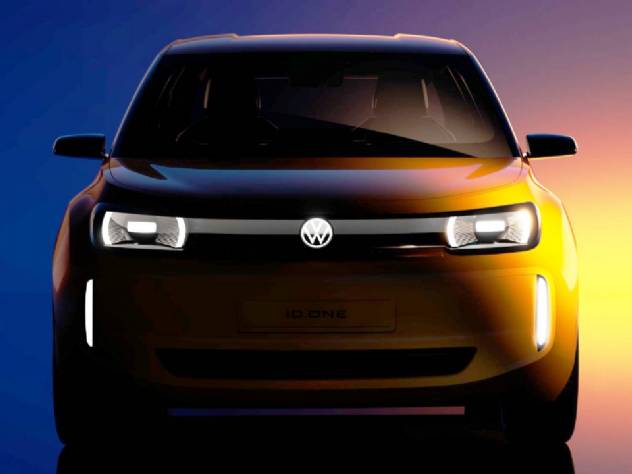 Volkswagen revela teaser de novo hatch eltrico, sucessor do e-Up!